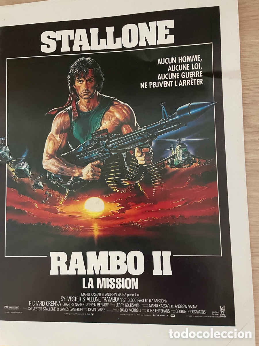 Cine: GU&Iacute;A PUBLICITARIA. RAMBO II