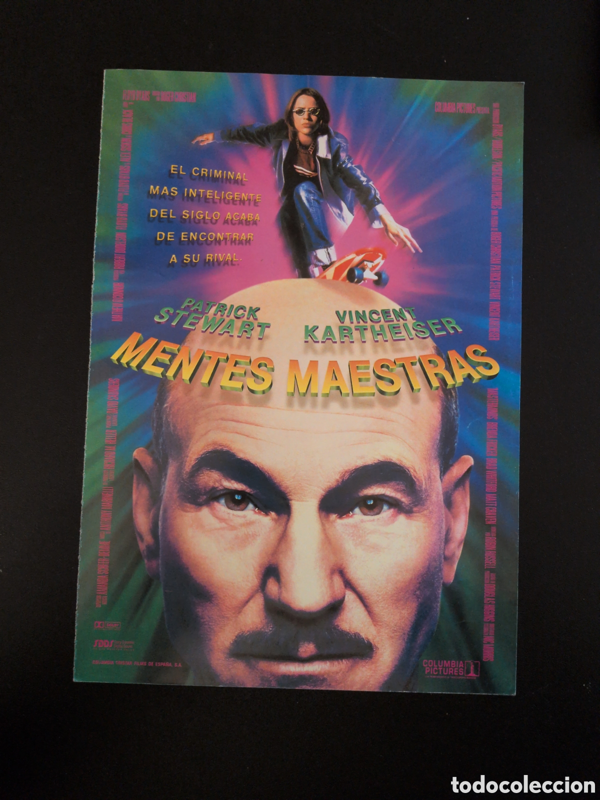 Cine: mentes maestras - patrick stewart, vincent kartheiser GUIA CINE ORIGINAL CA93
