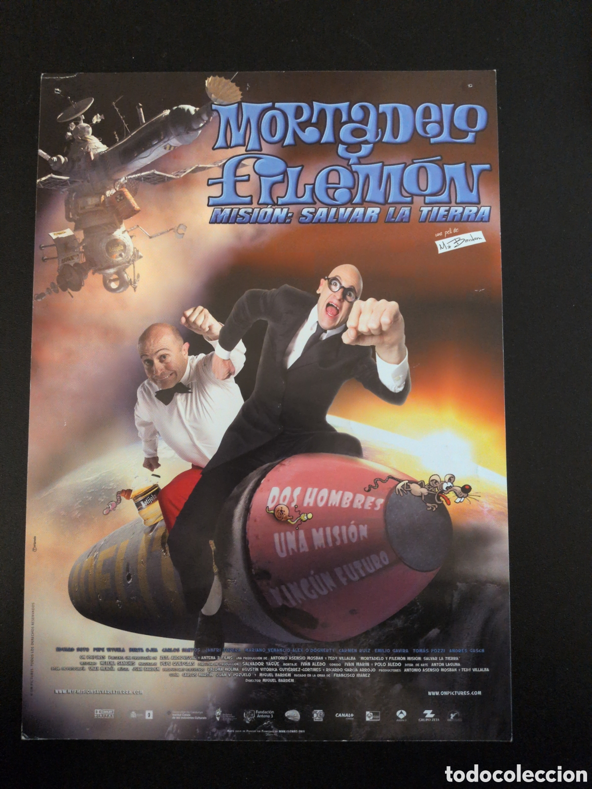 Cine: MORTADELO Y FILEMON MISION: SALVAR LA TIERRA GUIA CINE ORIGINAL CA93