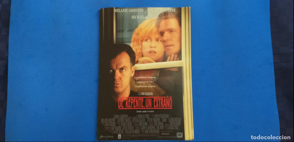 Cine: GUIA SIMPLE: DE REPENTE, UN EXTRA&Ntilde;O. MELANIE GRIFFITH, MICHAEL KEATON, DE JOHN SCHLESINGER