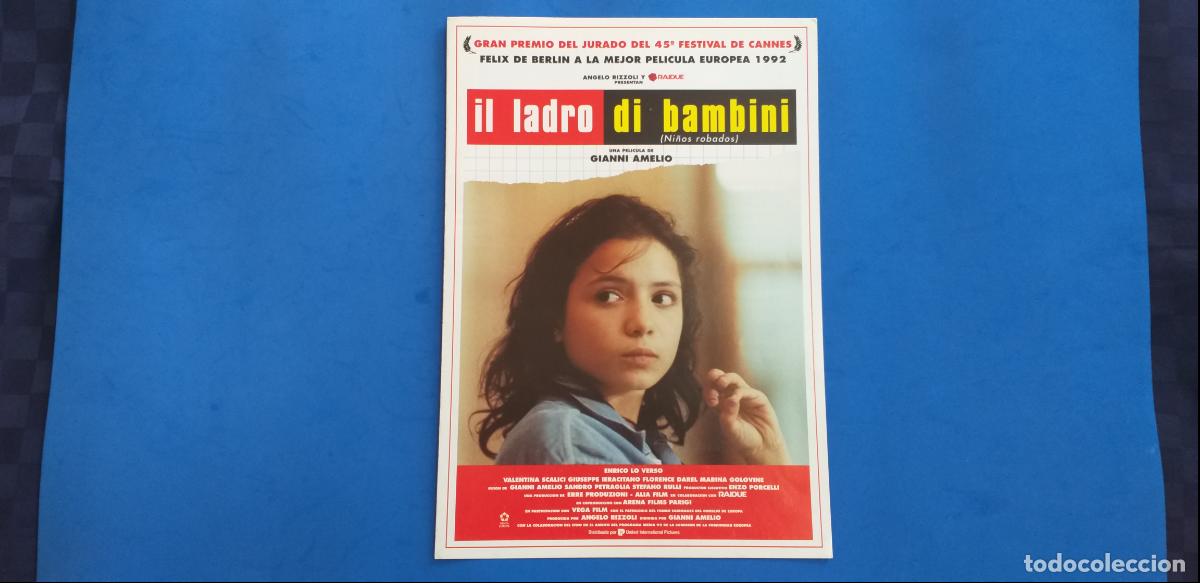 Cine: GUIA DOBLE: IL ladro di bambini. Ni&ntilde;os robados. Enrico Lo Verso, Valentina Sc