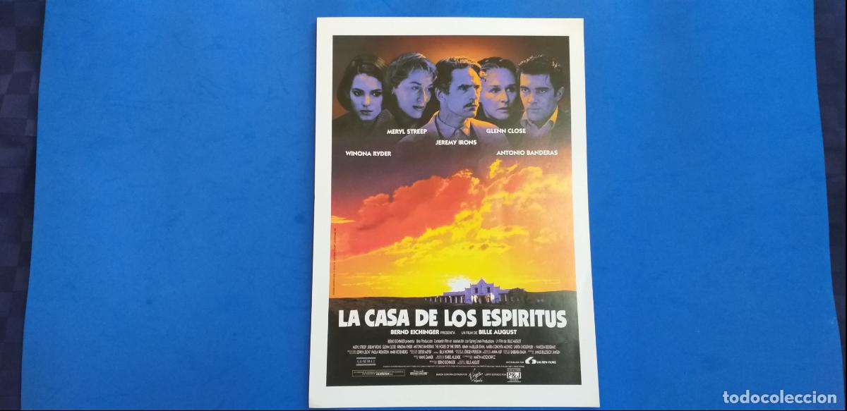 Cine: Guia simple: LA CASA DE LOS ESP&Iacute;RITUS. CON: WINONA RYDER, MERYL STREEP, JEREMY IRONS.