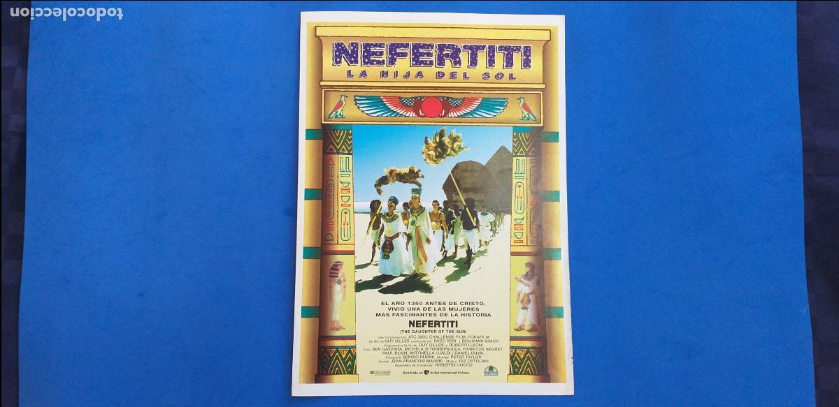 Cine: GUIA SIMPLE: NEFERTITI. LA HIJA DEL SOL. MECHELA DI TORREPADULA