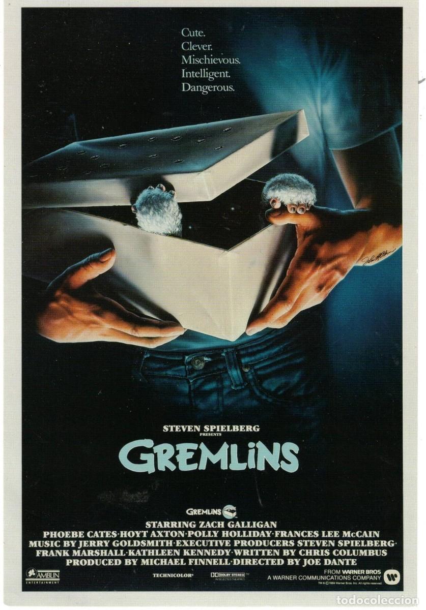 Cine: :::: CR33 - FOLLETO CINE DE LOS 80 - GREMLINS