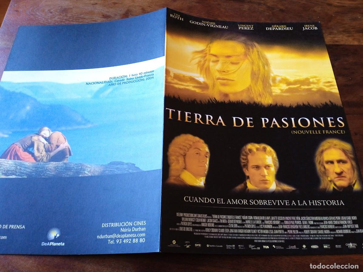 Cine: Tierra de pasiones - No&eacute;mie Godin-Vigneau, G&eacute;rard Depardeau,Tim Roth - Guia original DeaPlaneta 2004