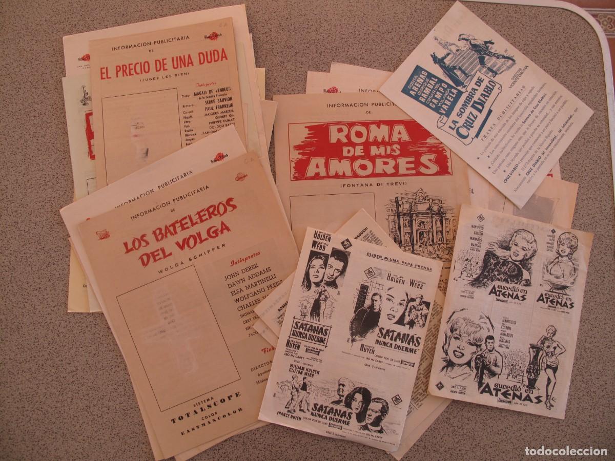 Cine: LOTE DE 28 GUIAS SIN EL PROGRAMA - Foto 1