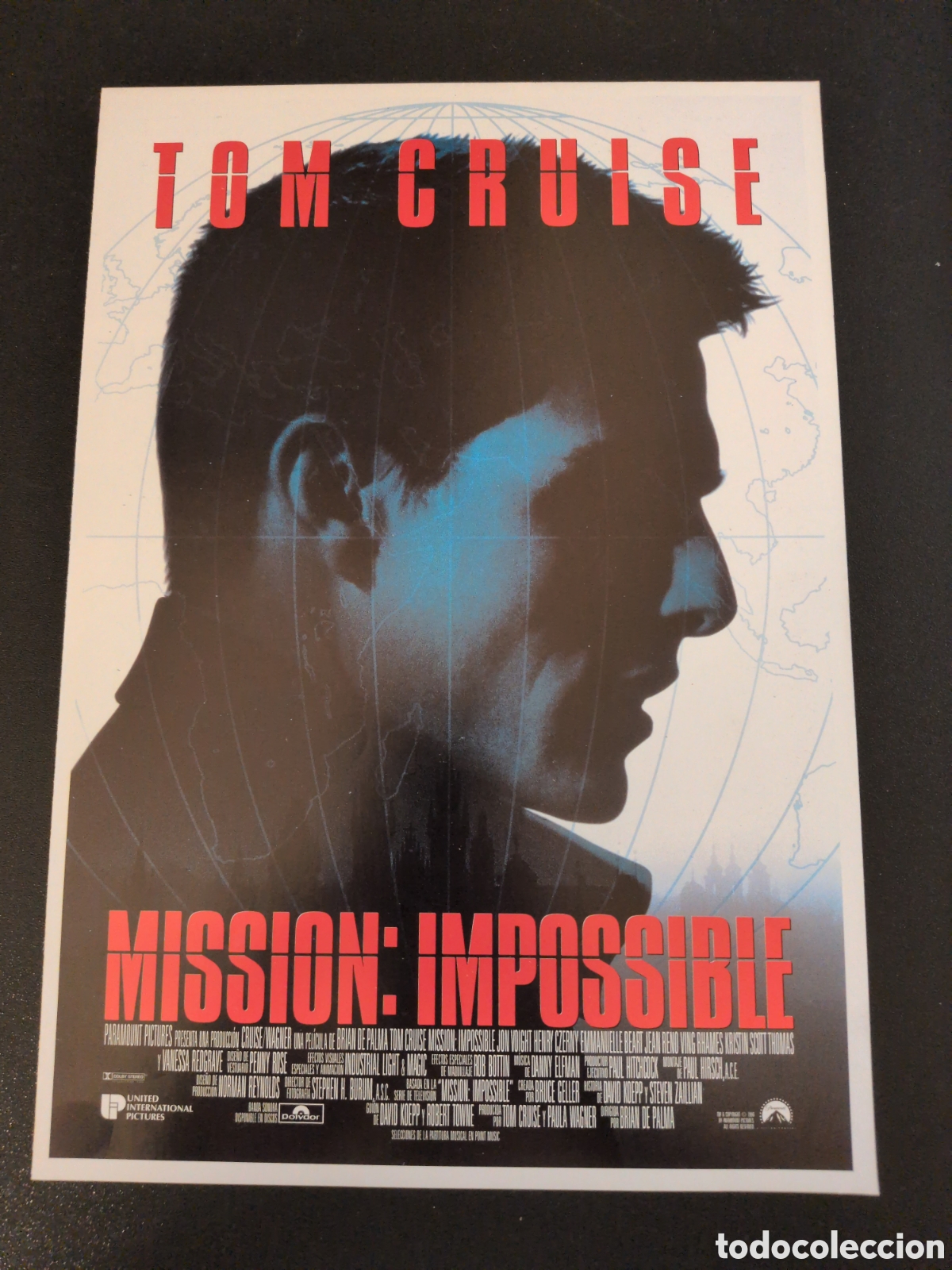 Cine: MISSION IMPOSIBLE - TOM CRUISE GUIA DE CINE ORIGINAL B125