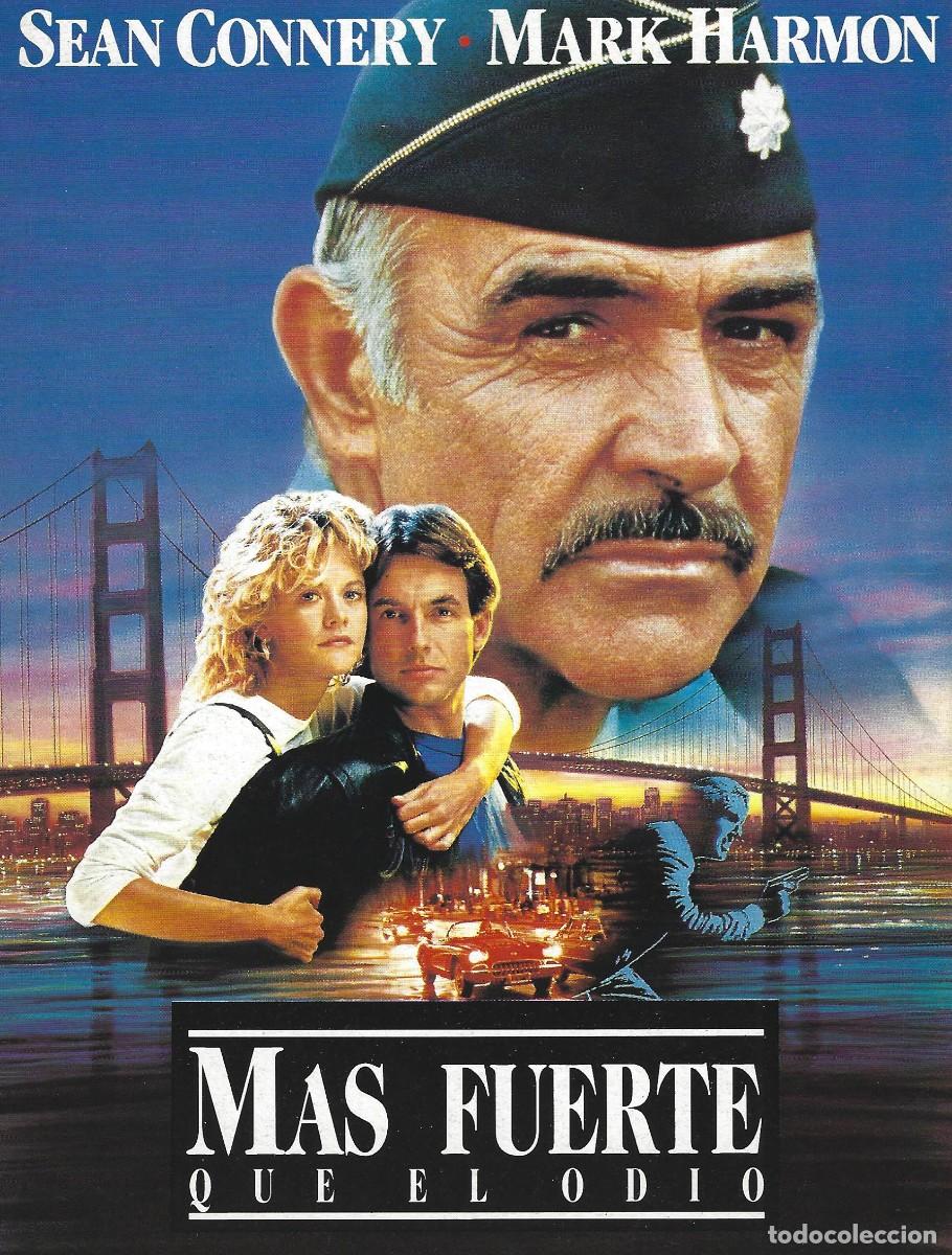 Cine: VC213 MAS FUERTE QUE EL ODIO-TRIPLE-GUIA PUBLICITARIA PEQUE&Ntilde;A-21 X 15 CM.