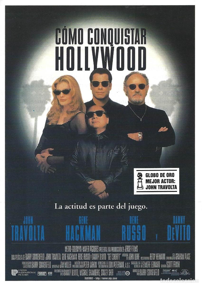 Cine: VC230 COMO CONQUISTAR HOLLYWOOD-SENCILLO-GUIA PUBLICITARIA PEQUE&Ntilde;A-17 X 12 CM.