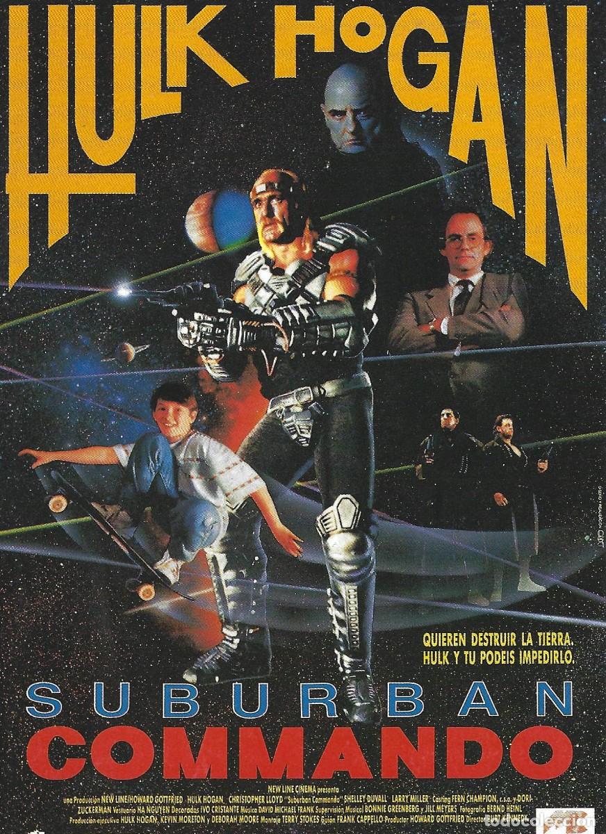 Cine: VC234 SUBURBAN COMMANDO-SENCILLO-GUIA PUBLICITARIA PEQUE&Ntilde;A-15 X 11 CM.-CARTON