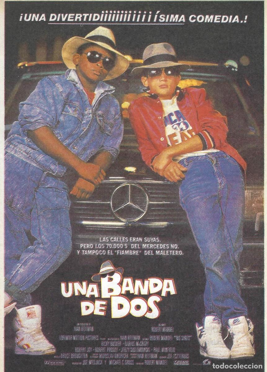 Cine: VC240 UNA BANDA DE DOS-SENCILLO-GUIA PUBLICITARIA PEQUE&Ntilde;A-15 X 11 CM.