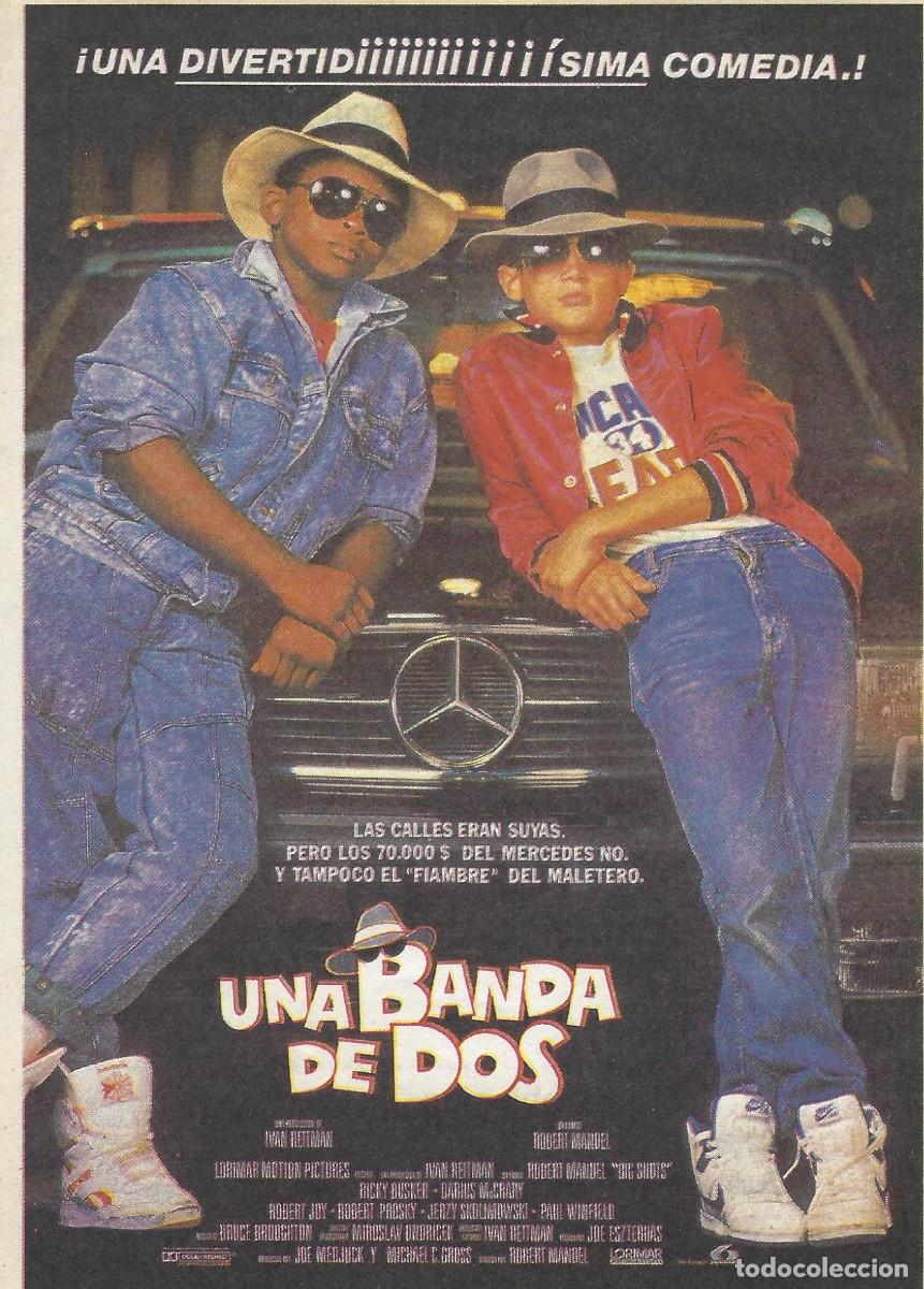 Cine: VC241 UNA BANDA DE DOS-SENCILLO-GUIA PUBLICITARIA PEQUE&Ntilde;A-15 X 11 CM.