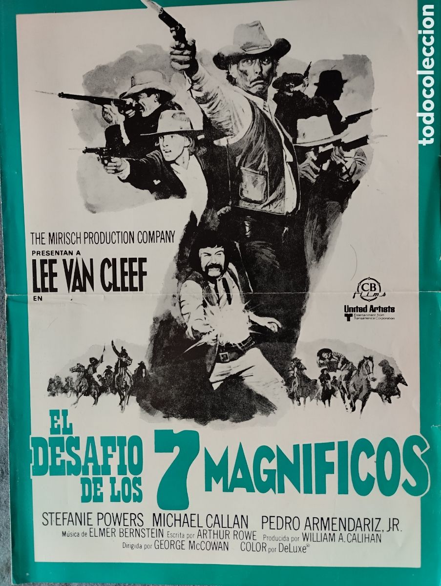 Cine: GUIA DOBLE+ 3 FOTOS - EL DESAF&Iacute;O DE LOS 7 MAGNIFICOS