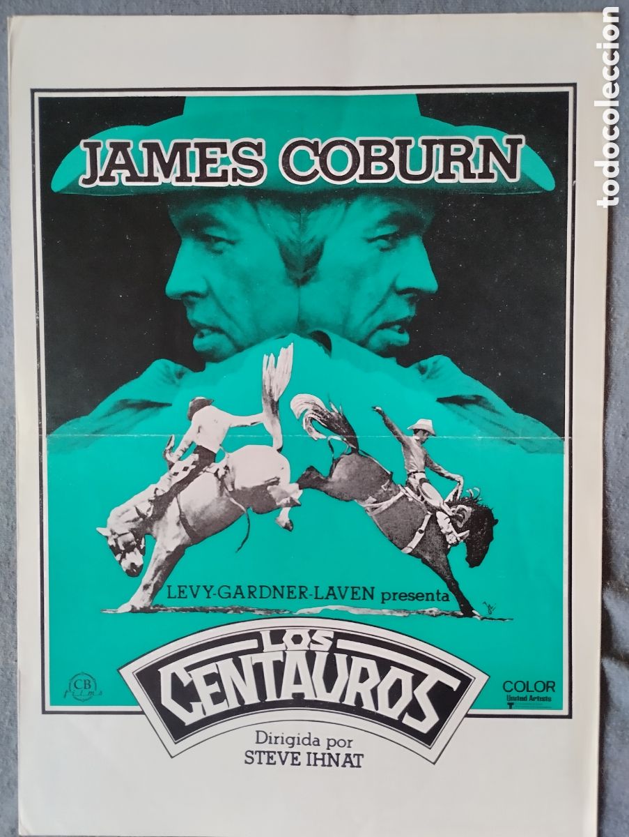 Cine: GUIA TRIPLE + 3 FOTOS - LOS CENTAUROS