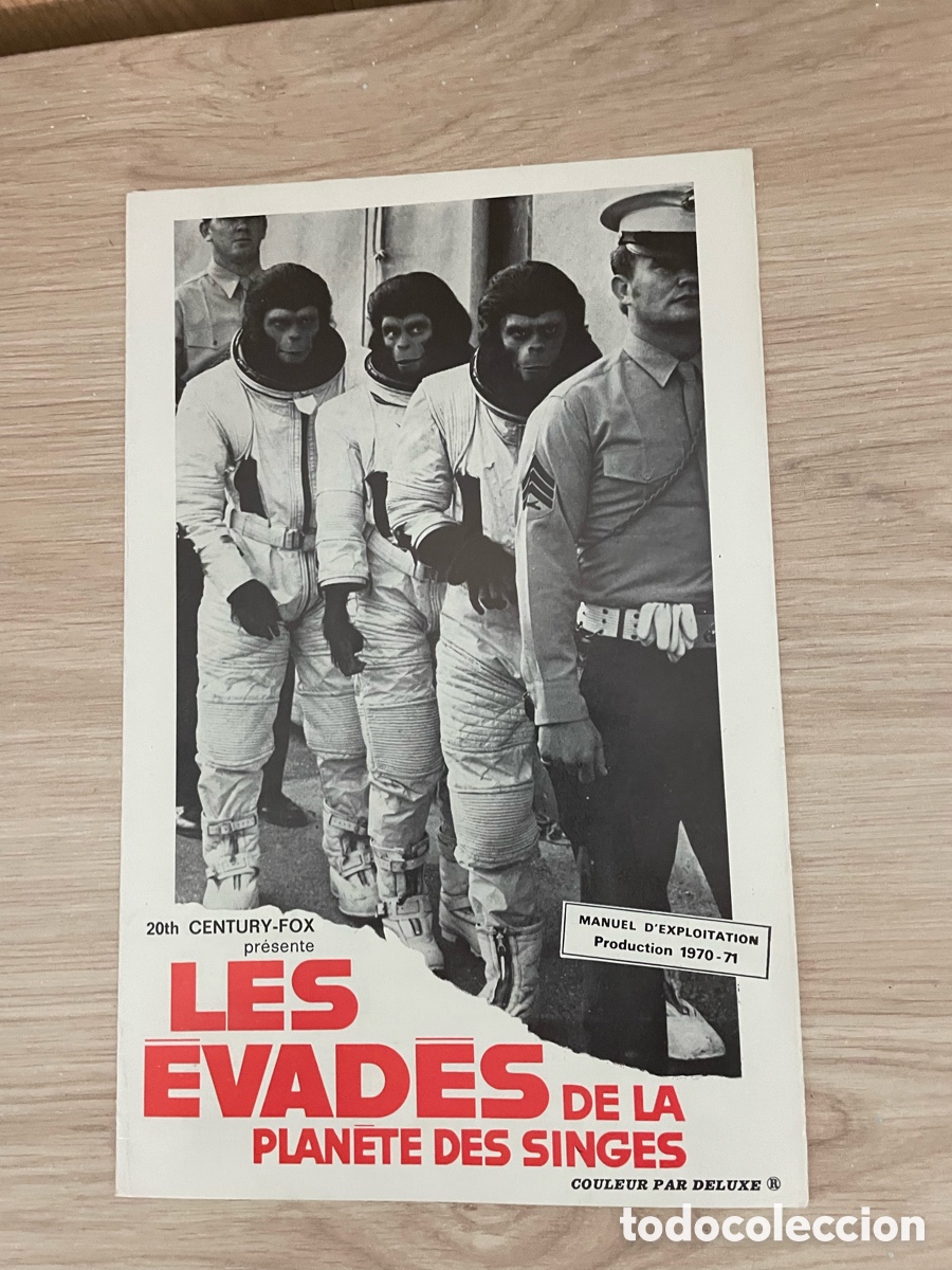 Cine: GU&Iacute;A PUBLICITARIA LES EVDES DE LA PLANETE DES SINGES