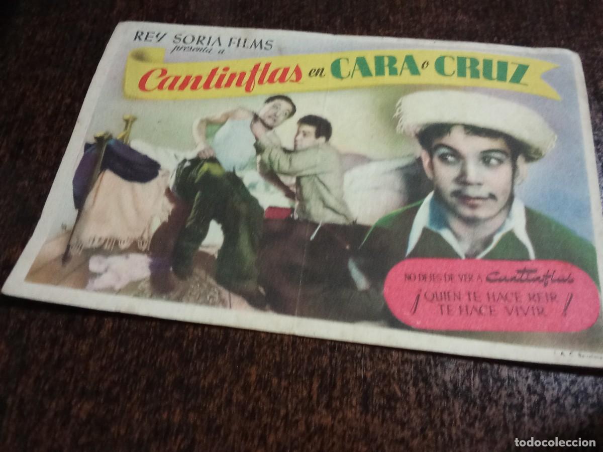 Cine: Folleto de mano: Cantinflas en Cara o Cruz