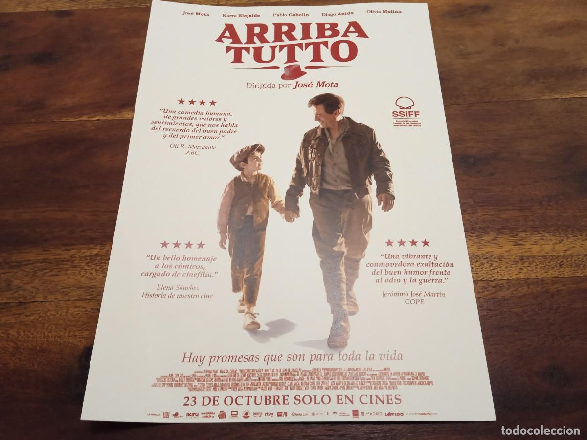 Cine: Arriba Tutto - Jose Mota,Pablo Cabello, Karra Elejalde, Olivia Molina - Guia original Acontra 2026
