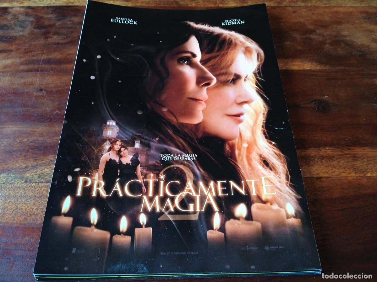 Cine: Pr&aacute;cticamente magia 2 - Sandra Bullock, Nocole Kidman - Guia original Warner 2026