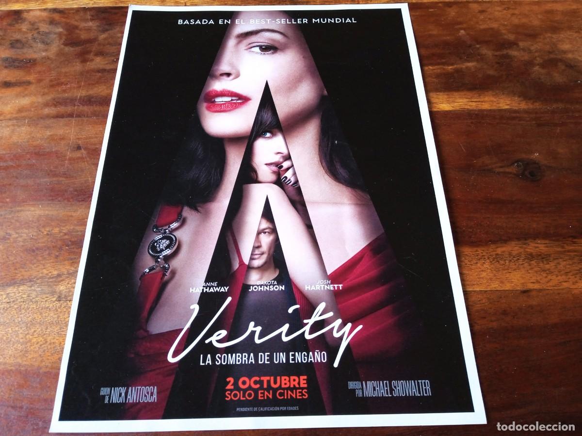Cine: Verity La sombra de un enga&ntilde;o - Anne Hathaway,Dakota Johnson,J. Hartnett - Guia original Warner 2026