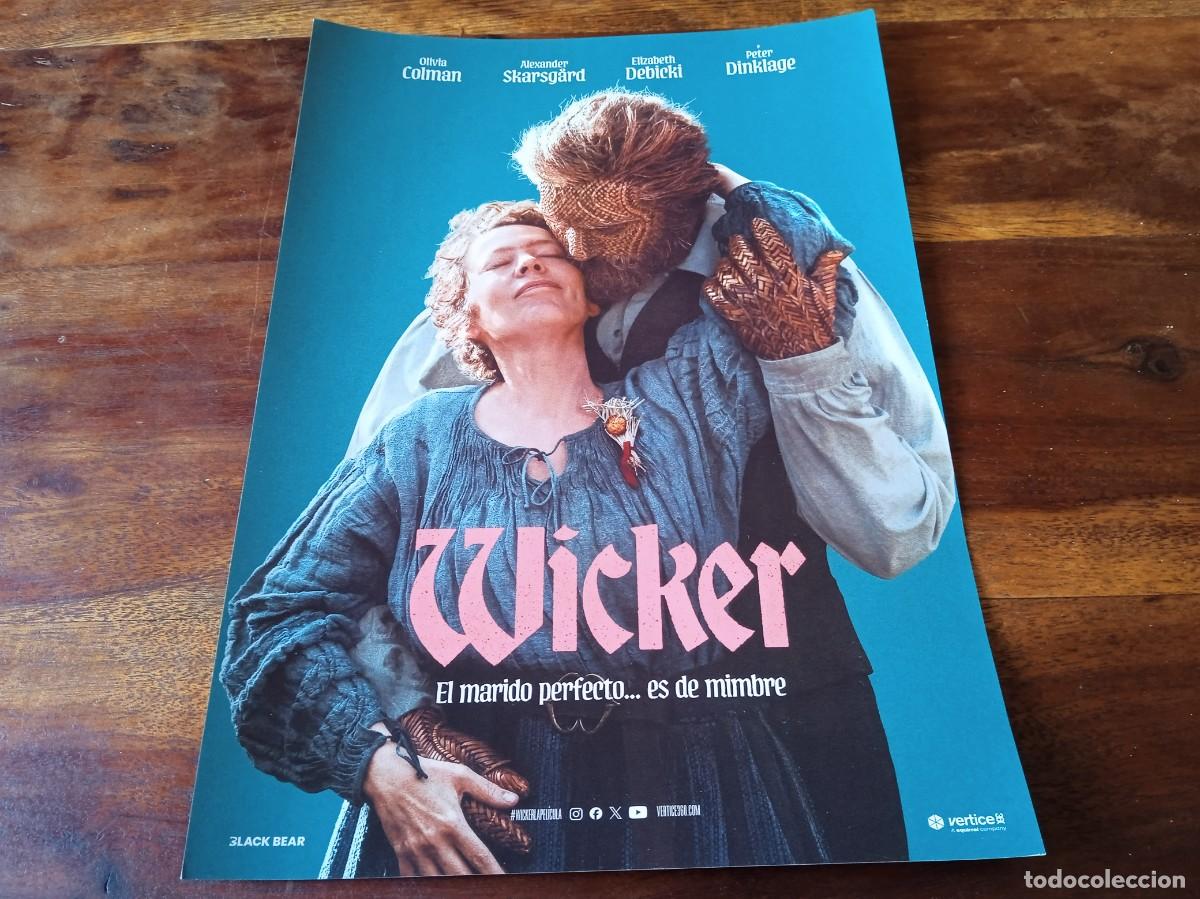 Cine: Wicker - Olivia Colman, Alexander Skarsgard, Elizabeth Debicki - Guia original Vertice 2026