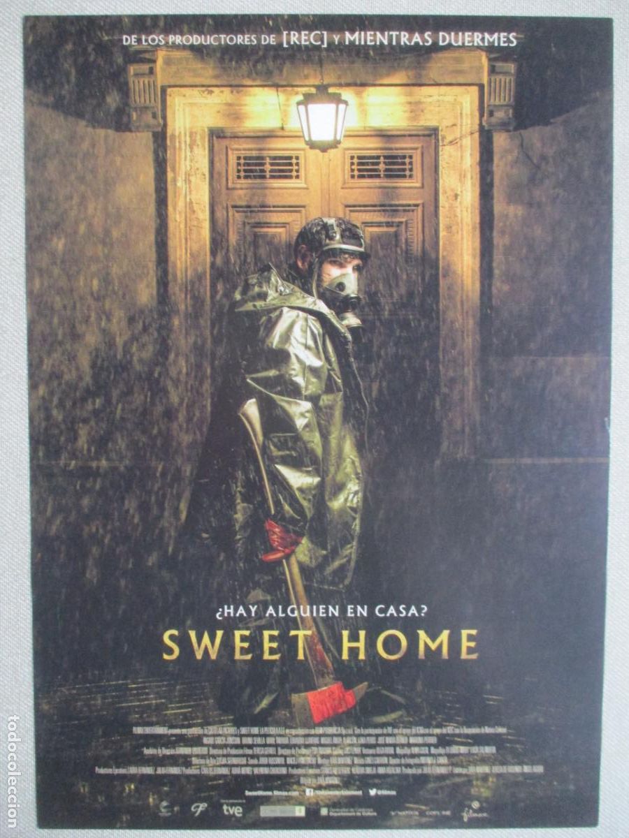 Cine: SWEET HOME. GUIA ORIGINAL ESTRENO. PEDIDO MINIMO EN GUIAS 10 EUROS.