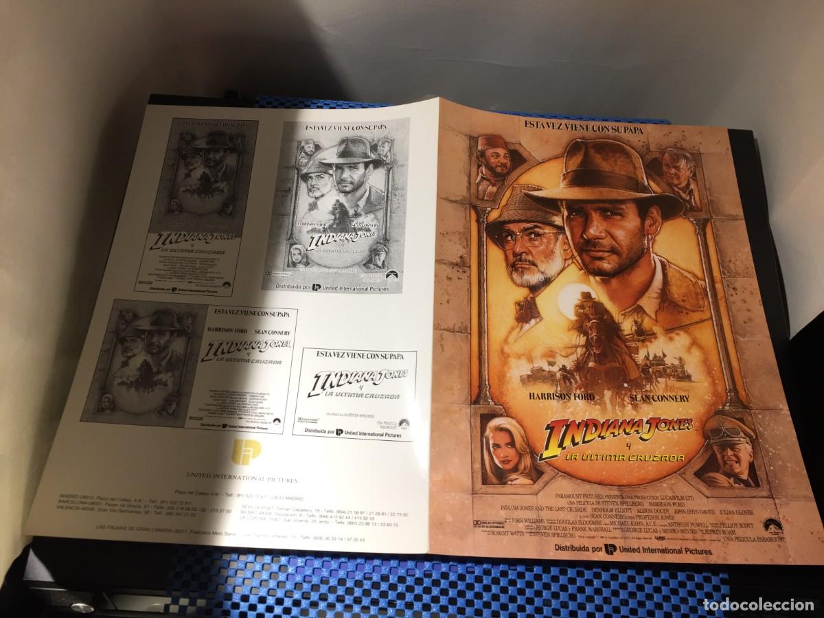 Cine: Guia de cine Indiana Jones y la ultima cruzada - 2 hojas