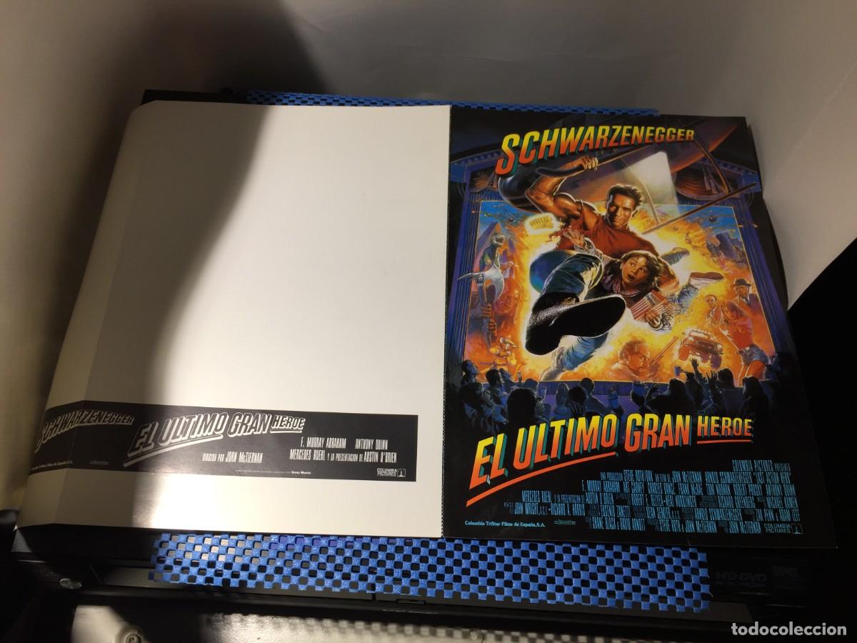 Cine: Guia de cine El ultimo gran heroe - Schwarzenegger 2 hojas
