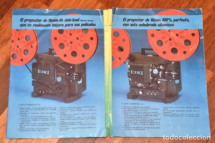 Cine: CATALOGO PROYECTORES 16MM EIKI - CUADR&Iacute;PTICO - Foto 2
