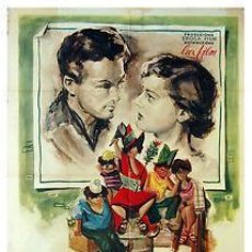 Cine: PELÍCULA LARGOMETRAJE DE CINE EN 16MM LOS ÁNGELES DEL BARRIO (1952)