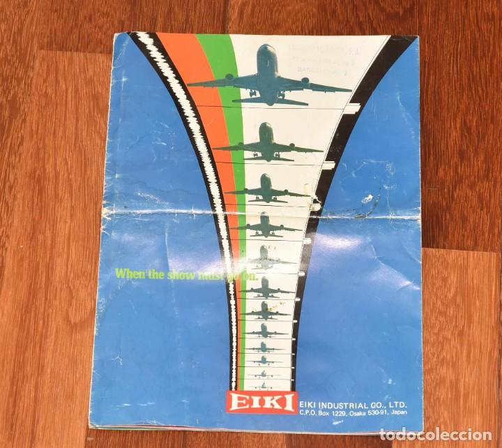 Cine: CATALOGO PROYECTORES 16MM EIKI - CUADR&Iacute;PTICO - Foto 1