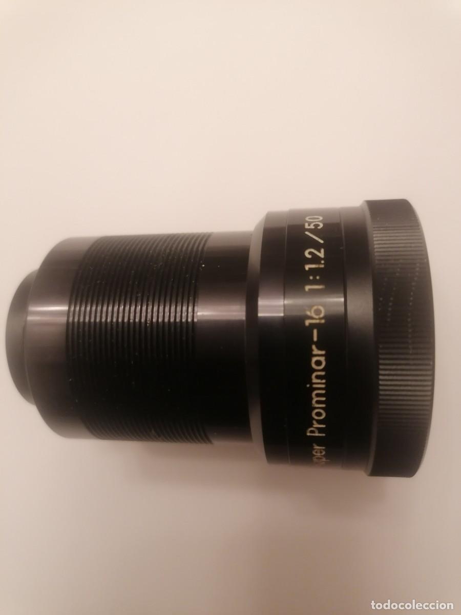 Cine: Objetivo de proyecci&oacute;n 16 mm Eiki Super Prominar-16 1,2/50 mm