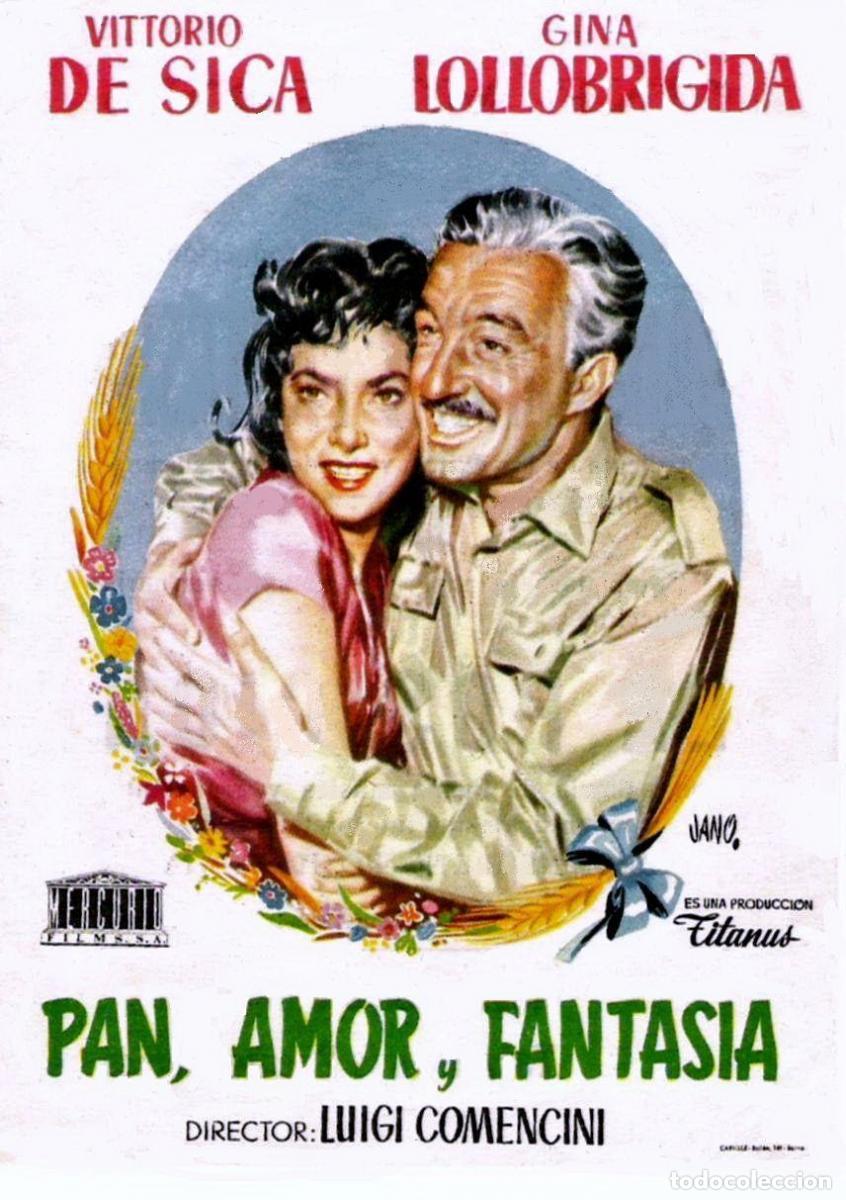 Cine: 16mm ++ Largometraje Pan Amor y Fantasia ++ Cl&aacute;sico ligero vinagre