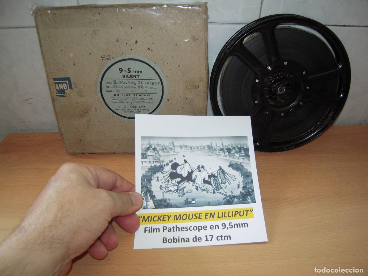 Cine: MICKEY EN LILLIPUT Pelicula Cine Pathescope Film 9,5mm A&ntilde;o 1934