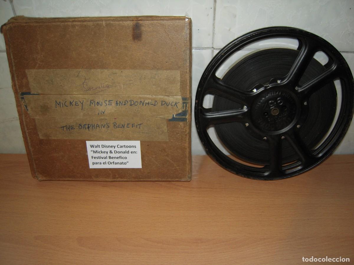 Cine: &rdquo;Festival Benefico para el Orfanato&rdquo; Walt Disney 1932 Film en 9,5mm Pathescope