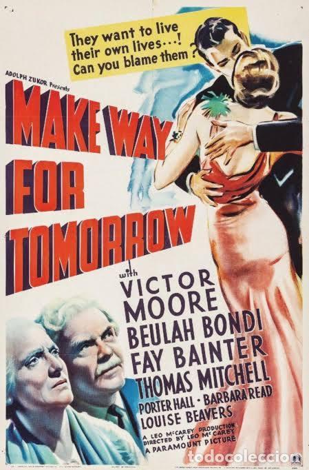 Cinema: Dejad paso al ma&ntilde;ana (1937) 16mm VO sin subt&iacute;tulos. Leo McCarey