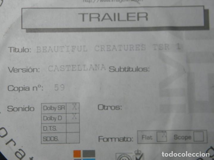 Cine: TRAILER PELICULA BEAUTIFUL CRIATURE HERMOSAS CRIATURAS 35 MM direct Richard LaGravenese,Jeremy Irons - Foto 2 - 211813898