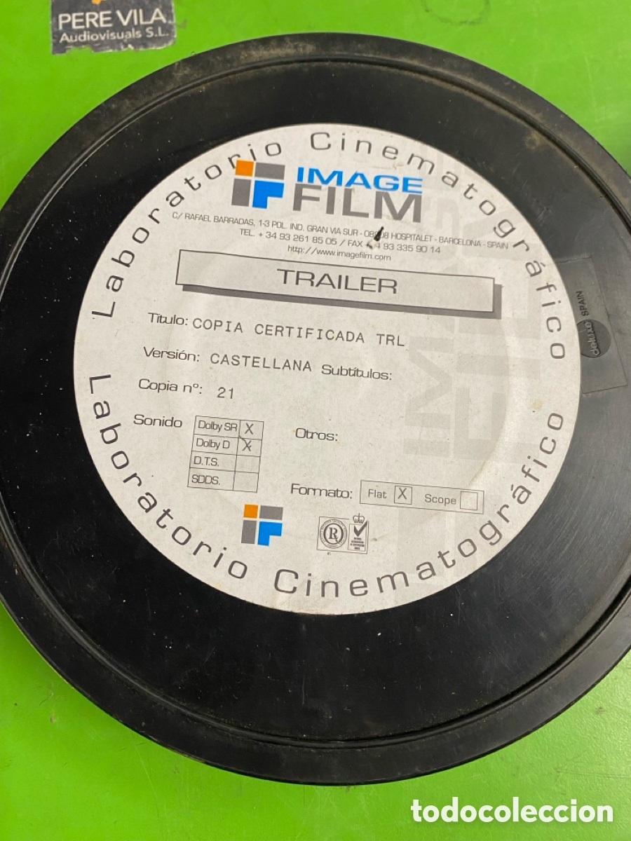 Cin&eacute;ma: Trailer Copia Certificada