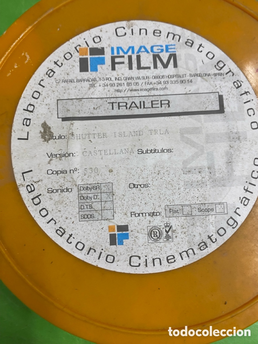 Cin&eacute;ma: Trailer Shuter Island 35 mm cast