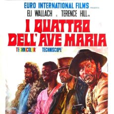 Cine: PELÍCULA LARGOMETRAJE DE CINE EN 35MM LOS CUATRO TRUHANES (I QUATTRO DELL'AVE MARIA) (1968)