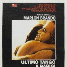 Cine: PELÍCULA LARGOMETRAJE DE CINE EN 35MM EL ÚLTIMO TANGO EN PARÍS (ULTIMO TANGO A PARIGI) (1972)