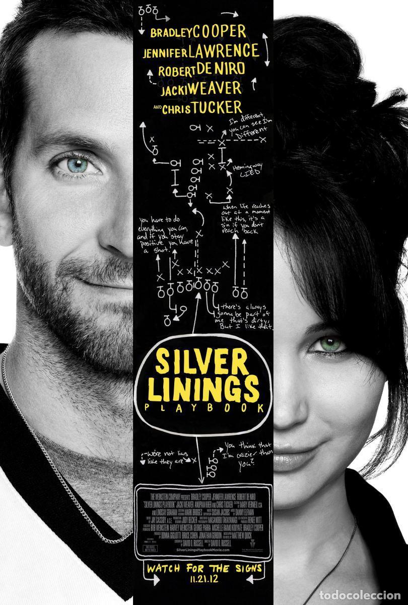 Cine: Tr&aacute;iler pel&iacute;cula cine 35mm El lado bueno de las cosas (Silver linings playbook) con Robert De Niro