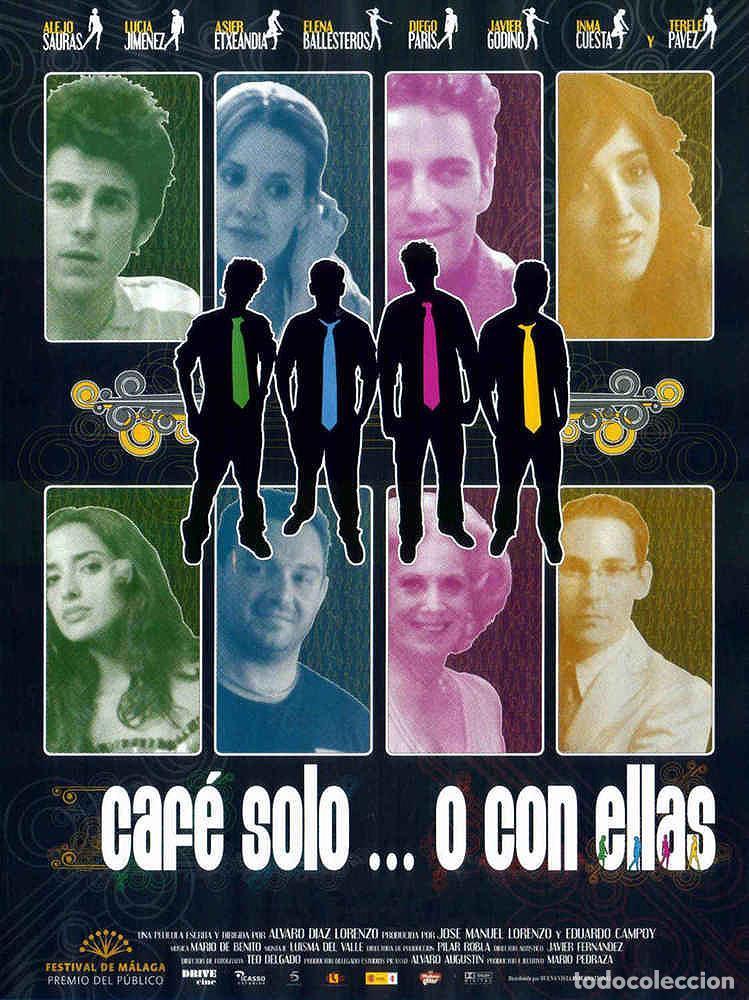 Cine: Tr&aacute;iler pel&iacute;cula cine 35mm Caf&eacute; solo...o con ellas con Alejo Sauras, Luc&iacute;a Jim&eacute;nez, Asier Etxeandia