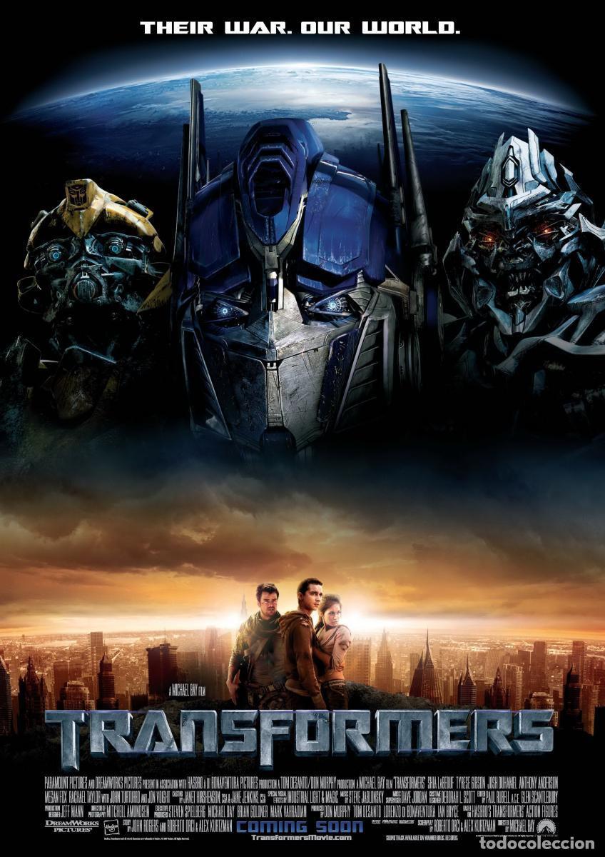 Cine: Tr&aacute;iler pel&iacute;cula cine 35mm Transformers con Shia LaBeouf, Megan Fox, Josh Duhamel, Jon Voight