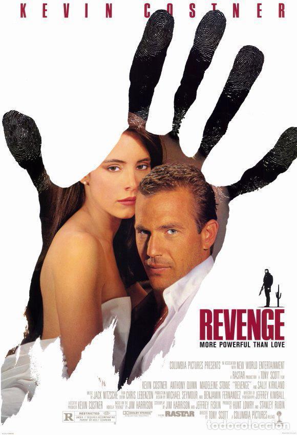 Cine: Tr&aacute;iler pel&iacute;cula cine 35mm Revenge (Venganza) con Kevin Costner, Anthony Quinn, Madeleine Stowe