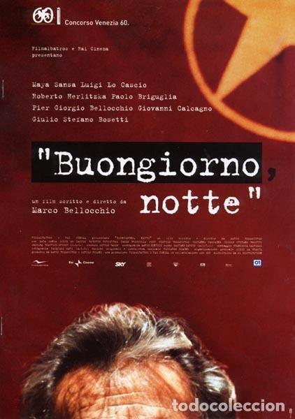 Cine: Tr&aacute;iler pel&iacute;cula cine 35mm Buenos d&iacute;as, noche (Buongiorno, notte) con Luigi Lo Cascio, Maya Sansa