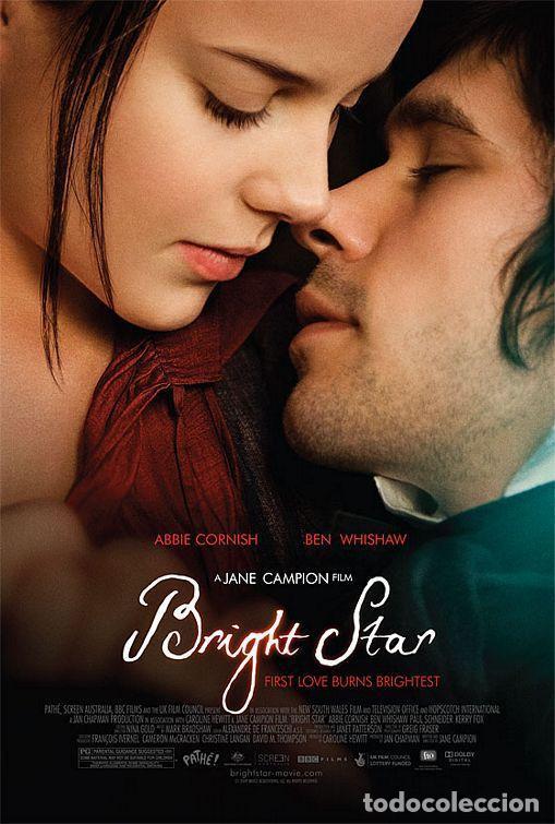 Cine: Tr&aacute;iler pel&iacute;cula cine 35mm Bright star con Abbie Cornish, Ben Wishaw, Paul Schneider, Kerry Fox