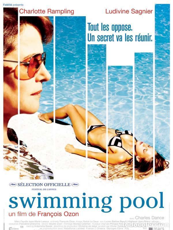 Cin&eacute;ma: Tr&aacute;iler pel&iacute;cula cine 35mm La piscina (Swimming pool) con Charlotte Rampling, Ludivine Sagnier