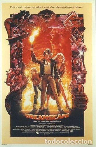 Cine: Pel&iacute;cula largometraje cine 35mm La gran huida (Dreamscape, 1984) con Dennis Quaid, Max von Sydow