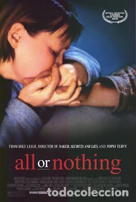 Cine: Tr&aacute;iler pel&iacute;cula cine 35mm Todo o nada (All or nothing) c/ Timothy Spall, Lesley Manville, Sam Kelly
