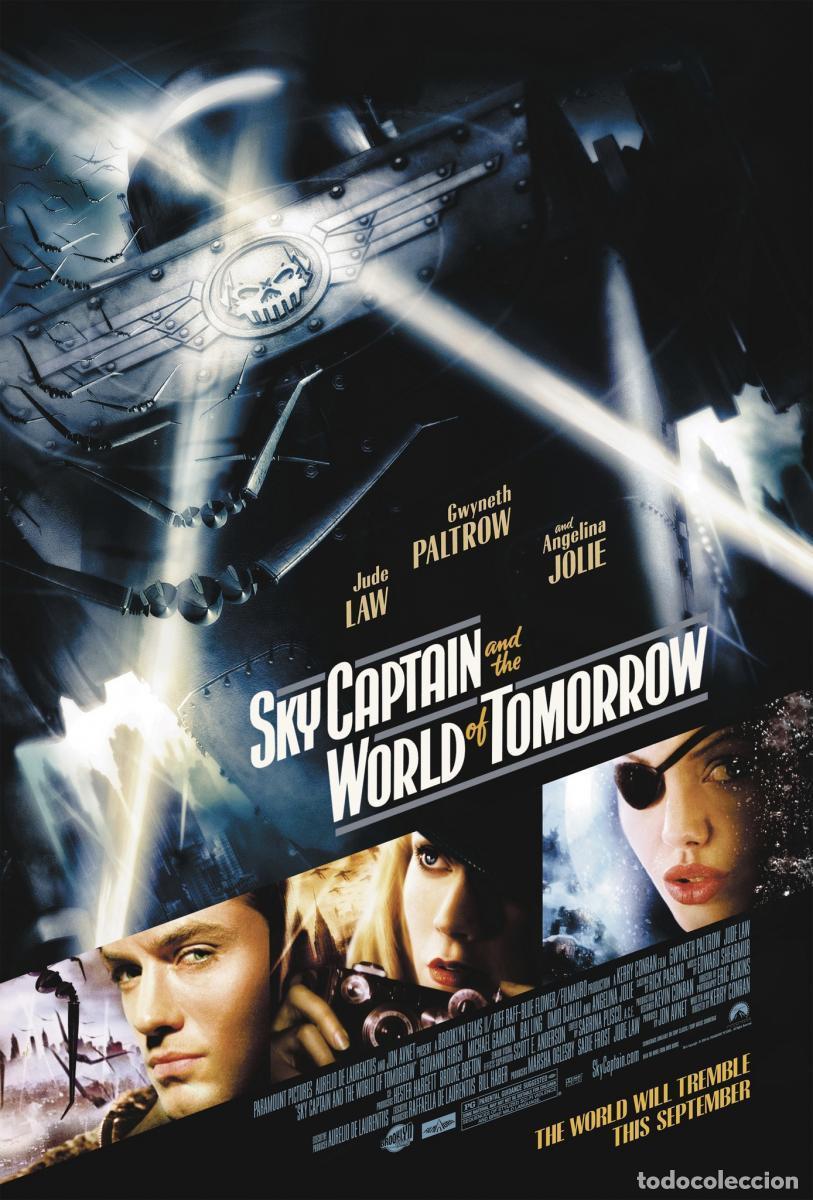 Cine: Tr&aacute;iler pel&iacute;cula cine 35mm Sky captain y el mundo del ma&ntilde;ana (Sky Captain and the World of Tomorrow)